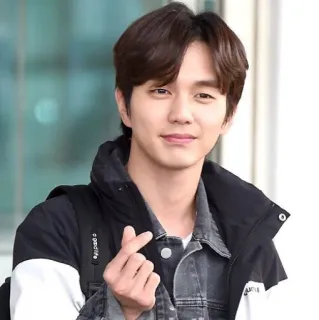 😘 9fa4dc38 đàn ông, châu Á, Hàn Quốc, diễn viên, tim ngón tay, người nổi tiếng telegram sticker