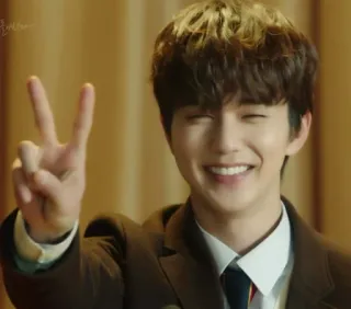 ✌️ a10d4d07 người, đàn ông, biểu tượng hòa bình, vui vẻ, cười telegram sticker