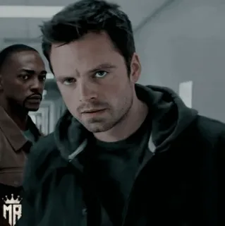 🎖 d671e2c3 Bucky Barnes man, serieus, superheld, film, personage telegram sticker