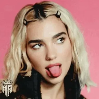 Dua Lipa 2 | @Mythic_Stickers telegram stickers