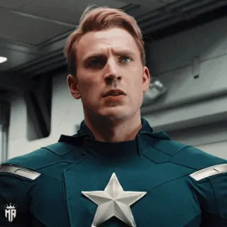 🇺🇸 21c498c5 Captain America Marvel Cinematic Universe Captain America, superhero, Marvel, MCU, movie, character telegram sticker