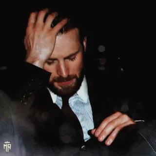 🇺🇸 2d1a836d man, suit, portrait, actor, celebrity, chris evans telegram sticker