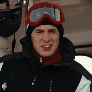 🇺🇸 3d7aba68 man, skiing, winter sports, goggles, jacket, portrait telegram sticker