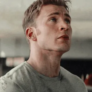 🇺🇸 47adba49 Chris Evans man, portrait, actor, celebrity telegram sticker