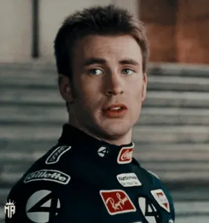 🇺🇸 88207875 Chris Evans actor, celebrity, portrait, man, film telegram sticker