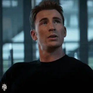 🇺🇸 91368f07 Captain America Chris Evans, movie, avengers, marvel, superhero, character telegram sticker