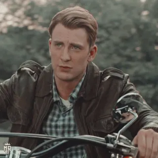 🇺🇸 c98d277a Captain America Marvel Comics Captain America, Steve Rogers, Marvel, Superhero, Motorcycle, Chris Evans telegram sticker