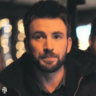 🇺🇸 d4d3e99e Chris Evans actor, celebrity, portrait, man, movie star telegram sticker