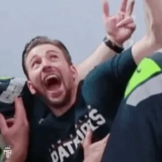 🇺🇸 dcf1fbde PATRIOTS football, sports, team, celebration, winning telegram sticker