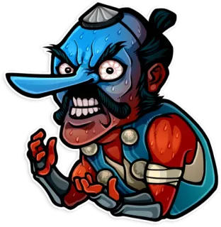 👺 64f8dc69 การ์ตูน, ตัวละคร, โอนิ, ญี่ปุ่น, ปีศาจ telegram sticker