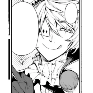 😋 0e7a83e8 Аниме, Манга, Средний палец, Клоун, Персонаж telegram sticker