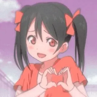 ❤ 758dfea2 Nico Yazawa Love Live! Anime, Kawaii, Fofo, Idol, Nico Nico Nii, Love Live! whatsapp sticker