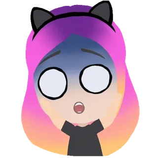 😱 ed2dd115 kartun, terkejut, takut, anime, avatar, gadis, khawatir, ketakutan telegram sticker