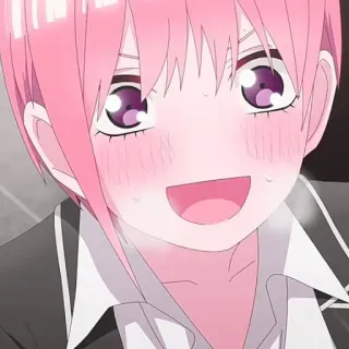 🦊 2bc551c5 anime, kartun, manga, tersenyum, imut, potret whatsapp sticker