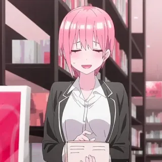 🦊 3ac27b99 Anime, Gadis, Rambut merah muda, Kartun whatsapp sticker