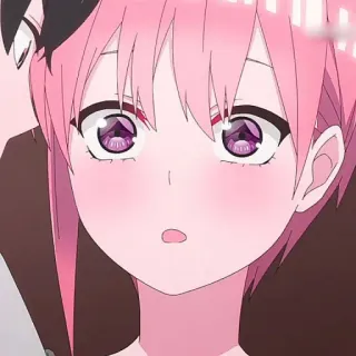 🦊 69afb25f Anime, Gadis, rambut merah muda, kartun whatsapp sticker