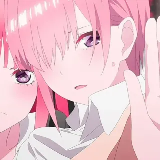 🦊 812acada Anime, Kartun, Karakter, Rambut pink, Animasi whatsapp sticker