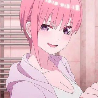 🦊 9b3a742d Anime, Gadis, Rambut pink, Lucu, Kartun whatsapp sticker