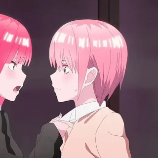 🦊 c3b10ae2 Anime, Rambut Pink, Kartun, Teman whatsapp sticker