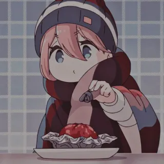 Nadeshiko Kagamihara @l0vinggy whatsapp stickers