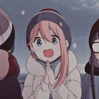 Nadeshiko Kagamihara @l0vinggy telegram stickers