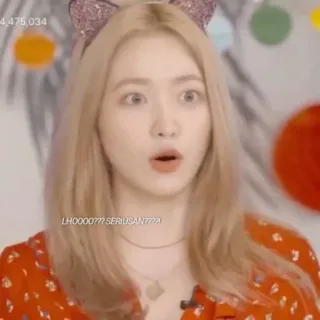 🍰 0c06d688 LHOOOOO??? SERIUSAN???? kobieta, zaskoczona, zszokowana, kocie uszy, blond włosy, wyraz telegram sticker