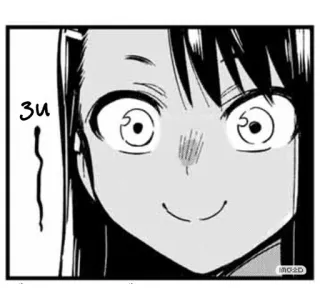 👀 a14febd7 зи 动漫, 漫画, 卡通, 黑白 telegram sticker