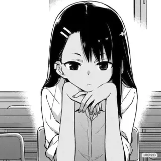😔 d663b7f3 Nagatoro Don't Toy with Me, Miss Nagatoro 动漫, 漫画, 女学生, 可爱, 卡哇伊 telegram sticker