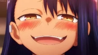 🍬 9f83640b Nagatoro Don't Toy with Me, Miss Nagatoro 애니메이션, 나나시, 미소, 귀여운, 볼빨개짐 telegram sticker