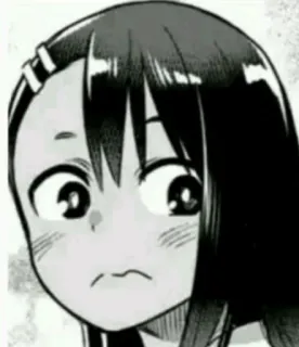 👩‍🎨 6086827e Nagatoro Don't Toy with Me, Miss Nagatoro anime, manga, Nagatoro, Don't Toy with Me, Miss Nagatoro, cartoon, cute, girl telegram sticker