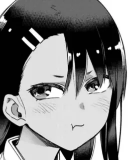 😾 b22f696e Nagatoro Ijiranaide, Nagatoro-san Anime, Manga, Nagatoro, Dessin animé, Cheveux noirs, Moue, Ijiranaide, Nagatoro-san, Miss Nagatoro telegram sticker