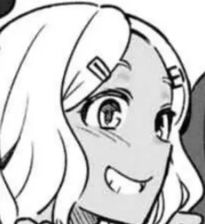 😄 f2c1481b animé, manga, dessin animé, fille, souriant, mignon telegram sticker