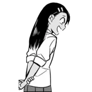 🖤 a66e6e4b anime, manga, character, cartoon, illustration telegram sticker