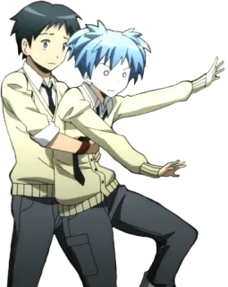 💃 9aee3365 Nagisa Shiota Assassination Classroom Anime, Desenho animado, Amizade, Animação telegram sticker
