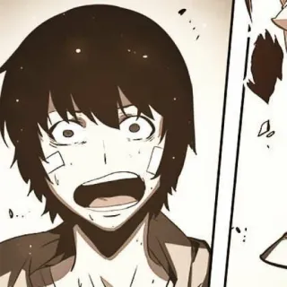 🤖 3e838ec6 nhãn dán, manga, anime, biểu cảm, sốc, sợ hãi telegram sticker