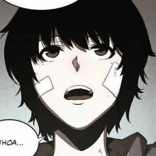 🤖 d888271b WHOA... Anime, Manga, Hoạt hình, Sốc, Nhân vật, Ngạc nhiên telegram sticker