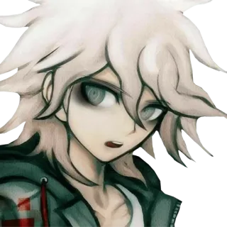 😨 83edb44d Nagito Komaeda Danganronpa Аниме, Манга, Danganronpa, Нагито Комаэда, Персонаж, Видеоигра telegram sticker