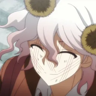 😊 690e779a Nagito Komaeda Danganronpa 动漫, 角色, 电子游戏, 弹丸论破, 狛枝凪斗 whatsapp sticker