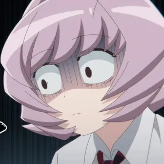 😳 9d089f5f Najimi Osana Komi Can't Communicate anime, garota, chocada, uniforme escolar telegram sticker