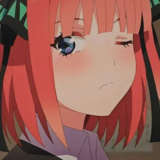 🌿 1f3eed05 动漫, 女孩, 可爱, 脸红, 红发 telegram sticker