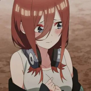 🌿 df0fdb54 动漫, 女孩, 耳机, 卡通, 可爱 telegram sticker