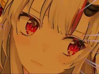 😥 509e8191 Anime, Menina, Vtuber, Fofo, Desenho animado whatsapp sticker