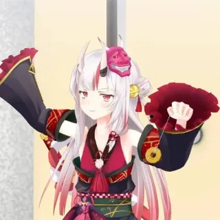 Nakiri Ayame @dwipaa11 telegram stickers