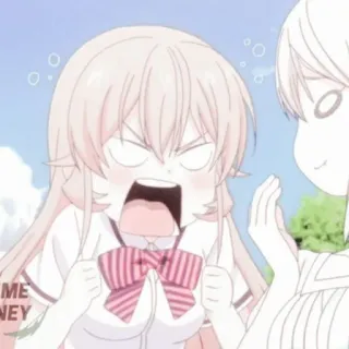 🥘 6374277e anime, garota, brava, fofa, desenho animado telegram sticker