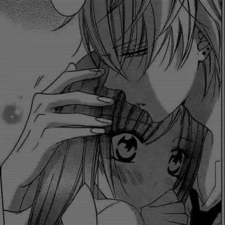 🖤 2ddb5cf9 애니메이션, 만화, 커플, 로맨스, 애정, 만화 telegram sticker