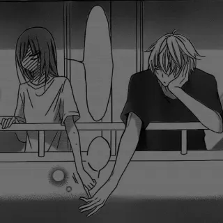 🖤 9e965d5d 애니메이션, 만화, 로맨스, 커플, 사랑, 관계 telegram sticker