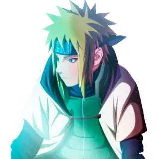 😕 1340407a Minato Namikaze Naruto Anime, Ninja, Amarelo, Hokage, Minato telegram sticker