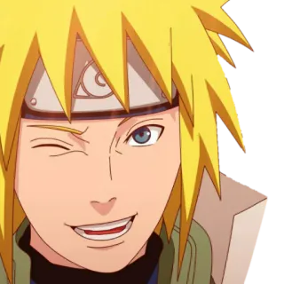 😉 448189f3 Minato Namikaze Naruto Anime, Ninja, Hokage, Minato, Namikaze telegram sticker