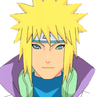 🙂 7cd293f7 Minato Namikaze Naruto Anime, Minato, Naruto, Hokage, Raio Amarelo telegram sticker