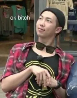 🧇 1f825091 ok bitch ミーム, 面白い, 不快 telegram sticker